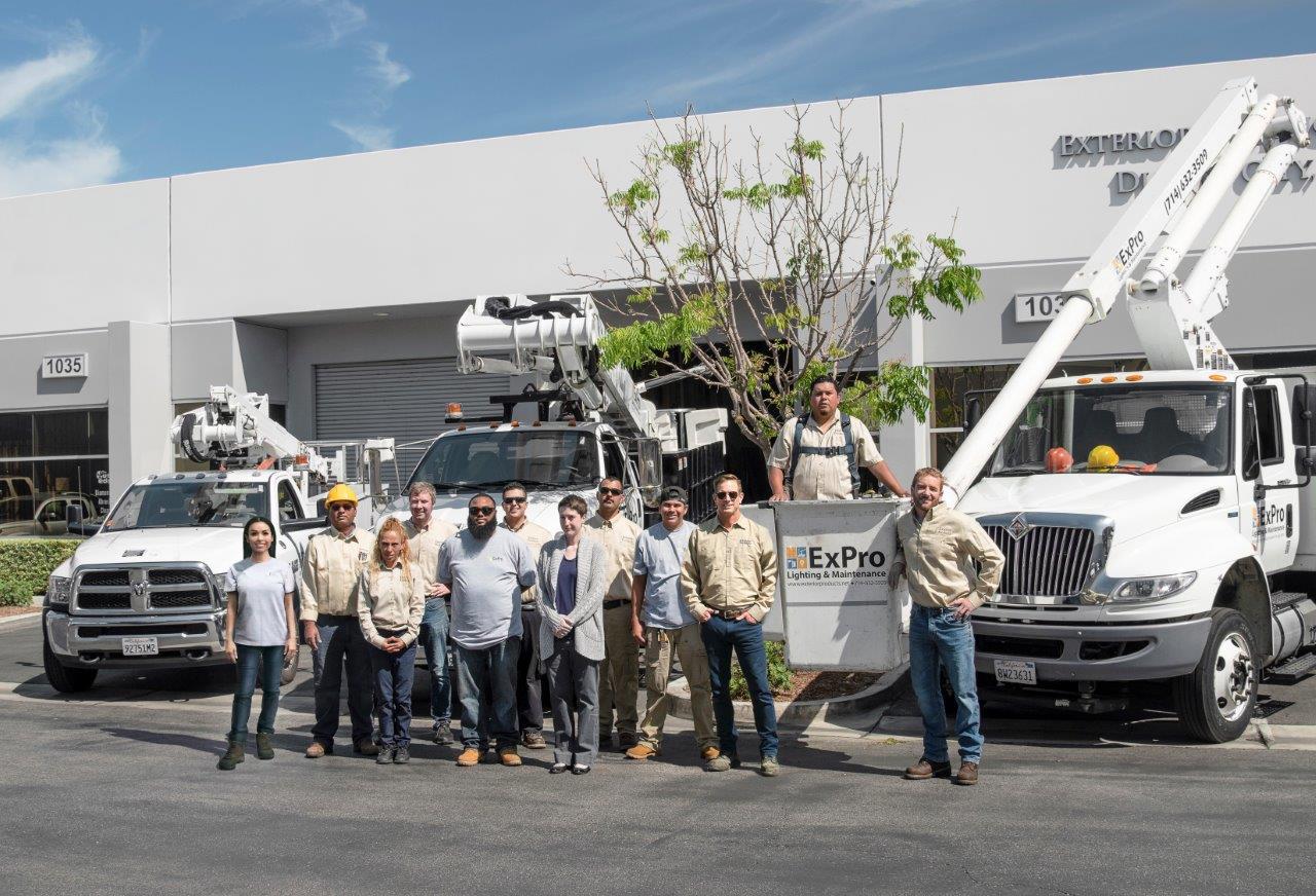 Exterior Products Team Outside Office